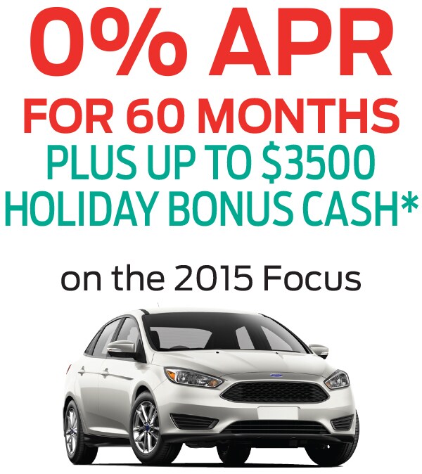 2015 Ford Focus special offer near Pittsburgh, PA