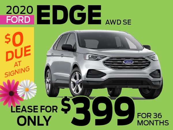 2020 Ford Edge Sign and Drive Lease offer Near Pittsburgh PA