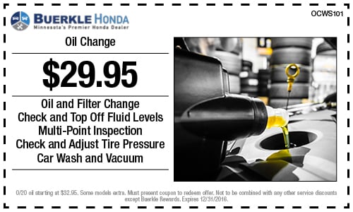 Honda service coupons mn