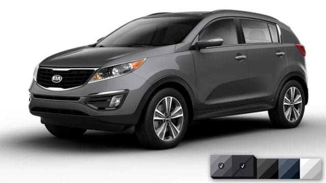 2016 Kia Sportage Colors
