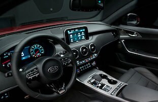 2018 KIA Stinger dashboard 2018 KIA Stinger dashboard