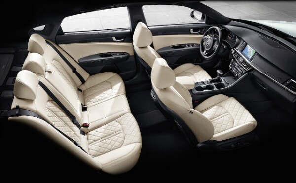 2017 KIA Optima interior 2017 KIA Optima interior