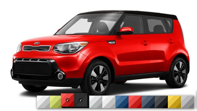 2016 Kia Soul Colors