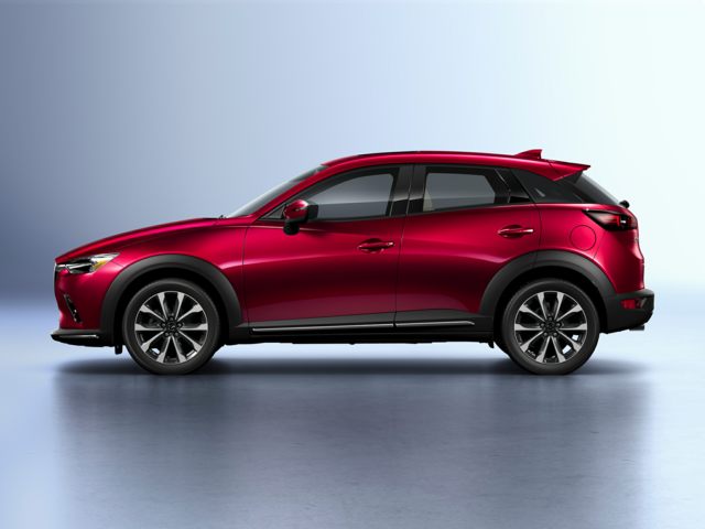 2019 Mazda CX-3 SUV Sport red facing left.jpg