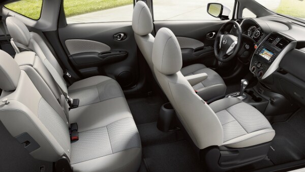 2017 Versa Note seating 2017 Versa Note seating