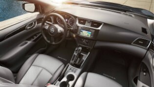 Interior of 2017 Nissan Sentra Interior of 2017 Nissan Sentra