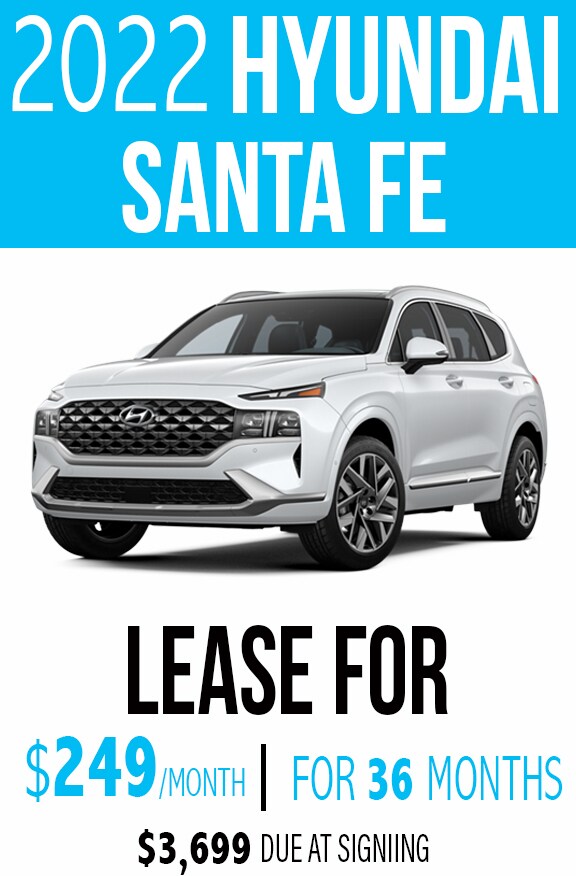 2022 Hyundai Santa FE Lease Deal 2022 Hyundai Santa Fe Lease Deal