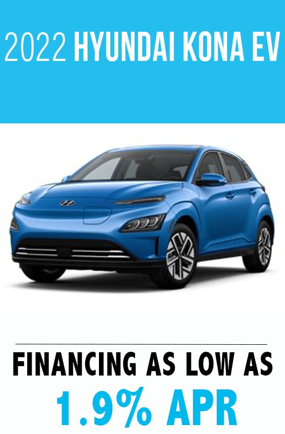 2022 Hyundai Kona EV Finance Deal 2021 Hyundai Kona EV Finance Deal