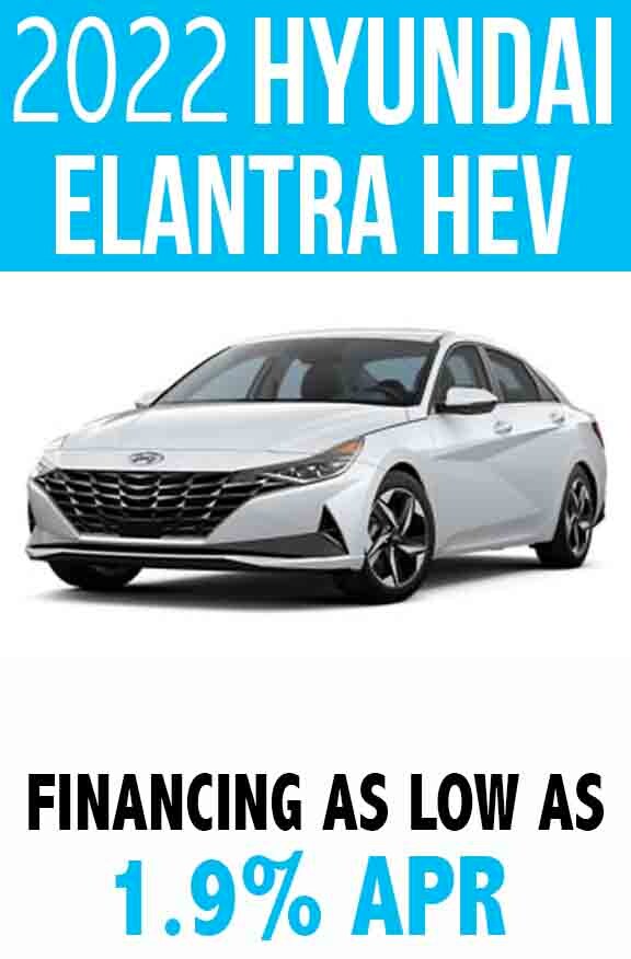 2022 Hyundai Elantra HEV Finance Deal 2022 Hyundai Elantra HEV Finance Deal