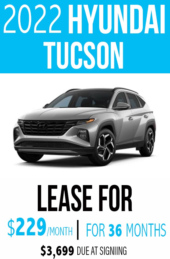 2022 Hyundai Tucson Lease Deal 2022 Hyundai Tucson Lease Deal