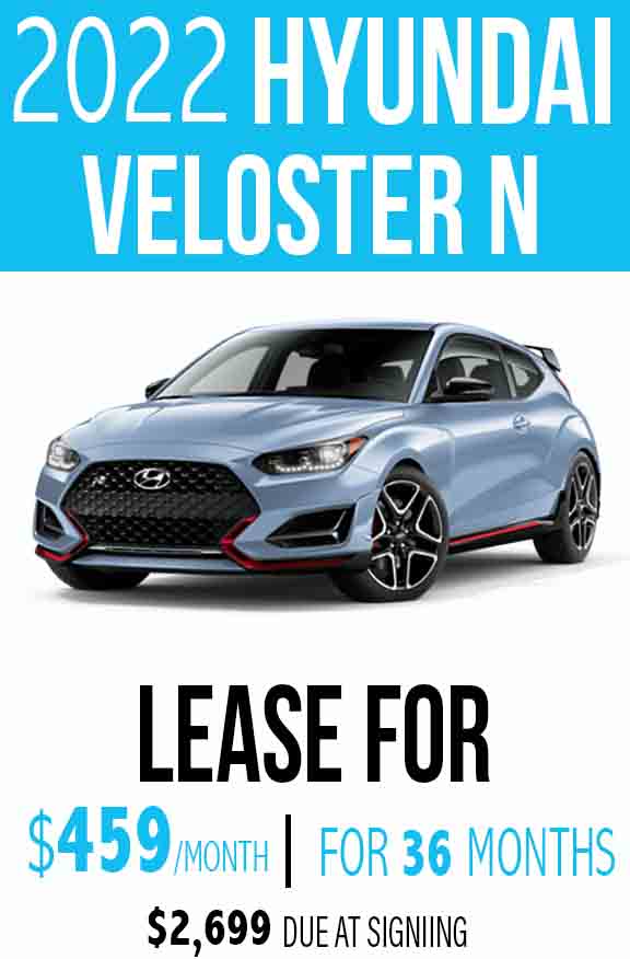 2022 Hyundai Veloster N Lease Deal 2022 Hyundai Veloster N Lease Deal