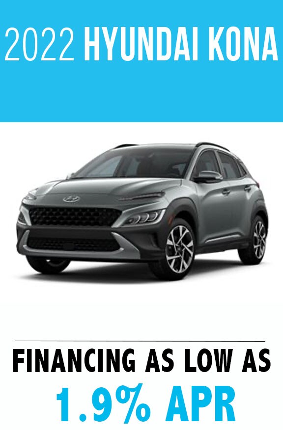 2022 Hyundai Kona Finance Deal 2022 Hyundai Kona Finance Deal