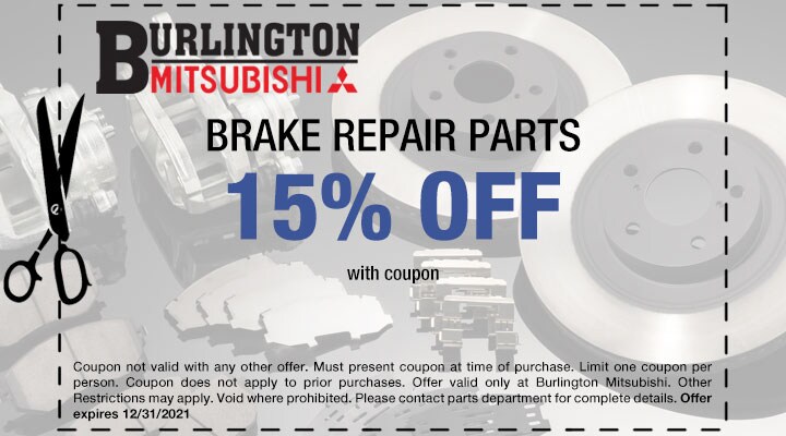 Mitsubishi Brake Repair Coupon