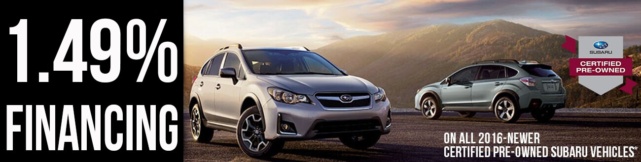 Subaru Certified Pre-Owned Deal Subaru Certified Pre-Owned Deal