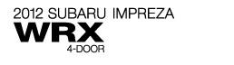 2012 Subaru Impreza WRX