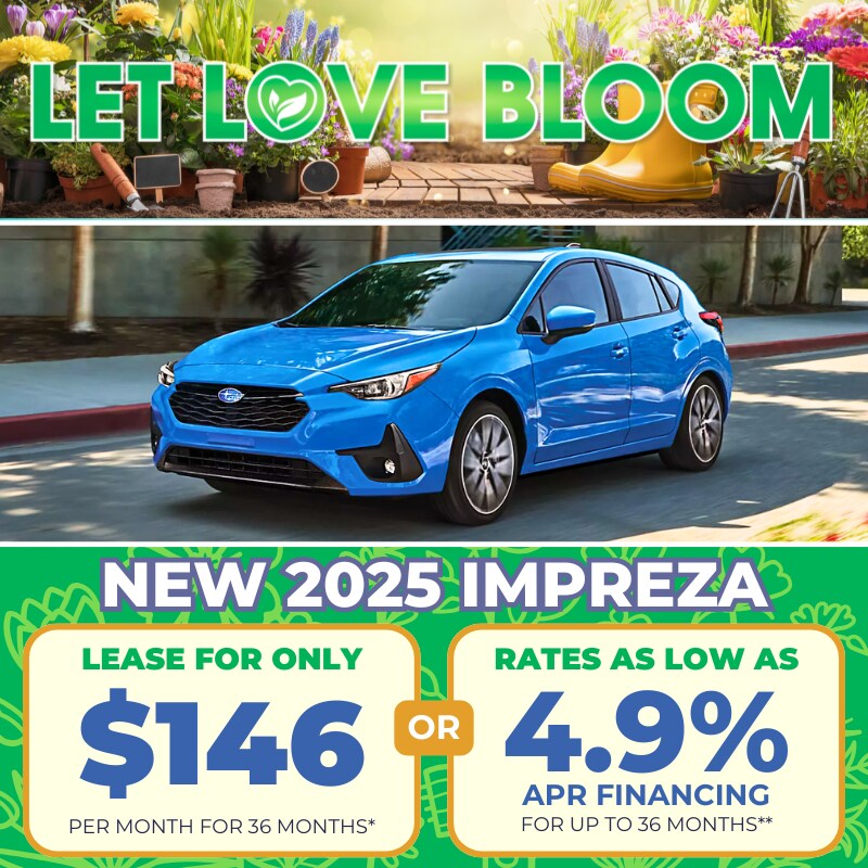 2025 New Subaru Impreza Special 2025 New Subaru Impreza Special