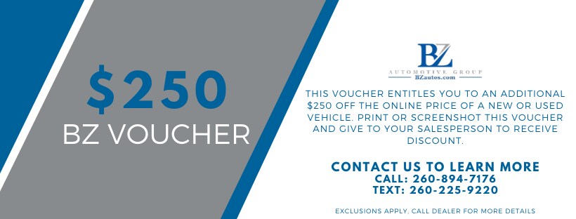 $250 BZ Voucher