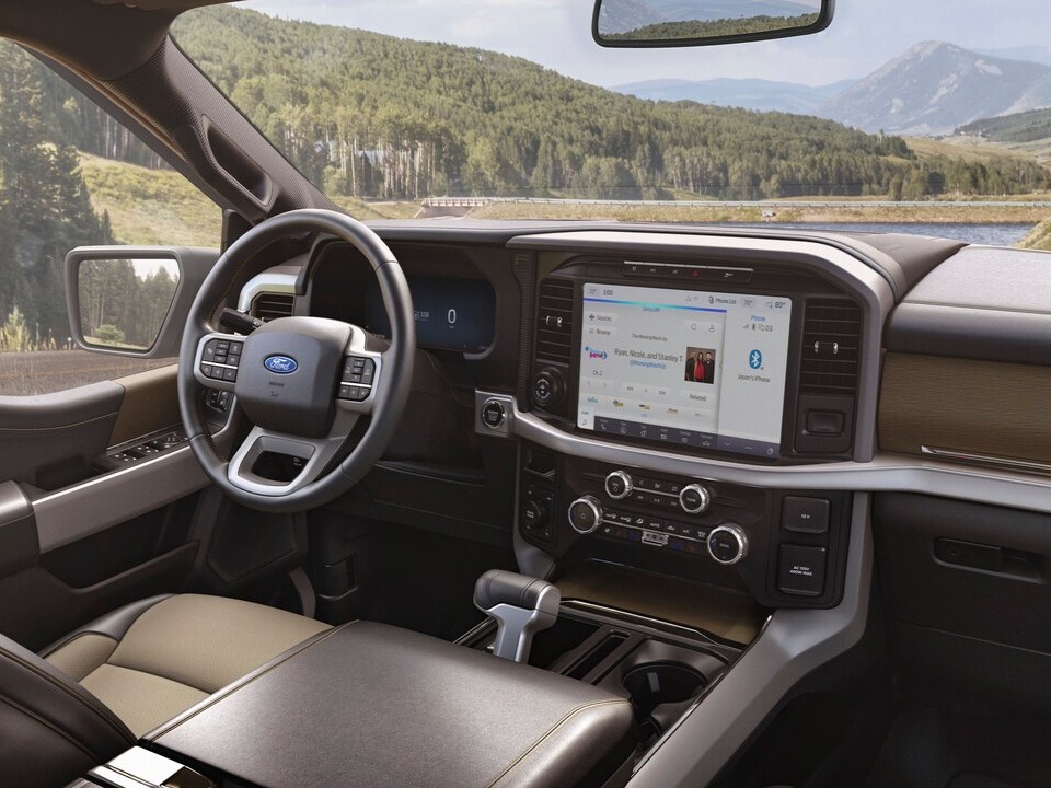 F-150 interior