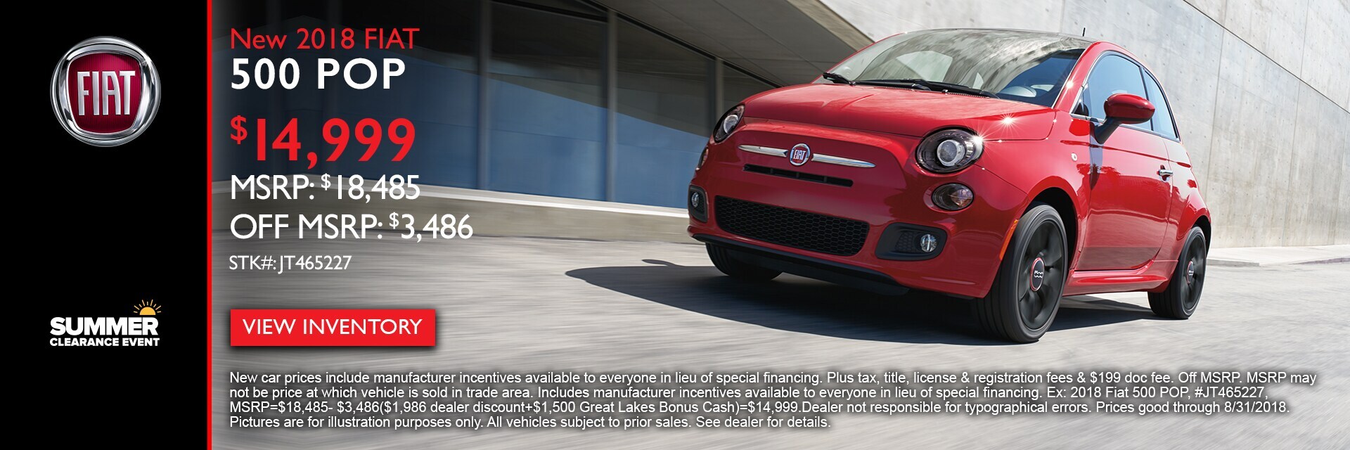 2018 FIAT 500