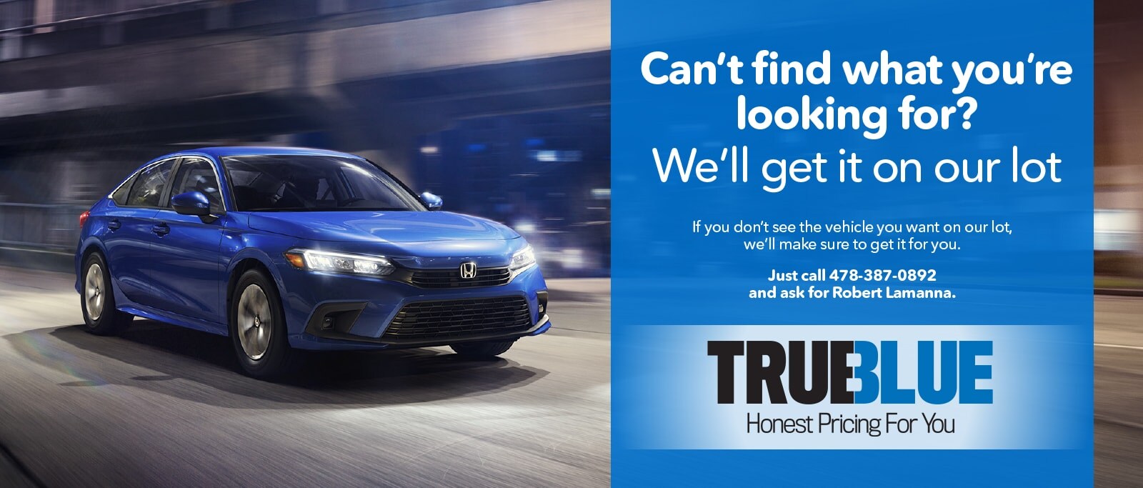 Pre-Order Your New Honda