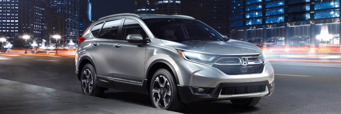2019 Honda CR-V parked in the city