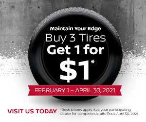 Nissan Tire Sale