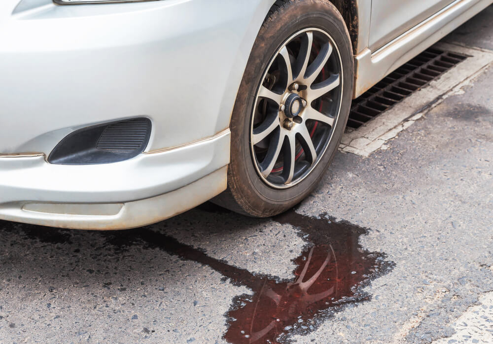 Engine Coolant Leaking