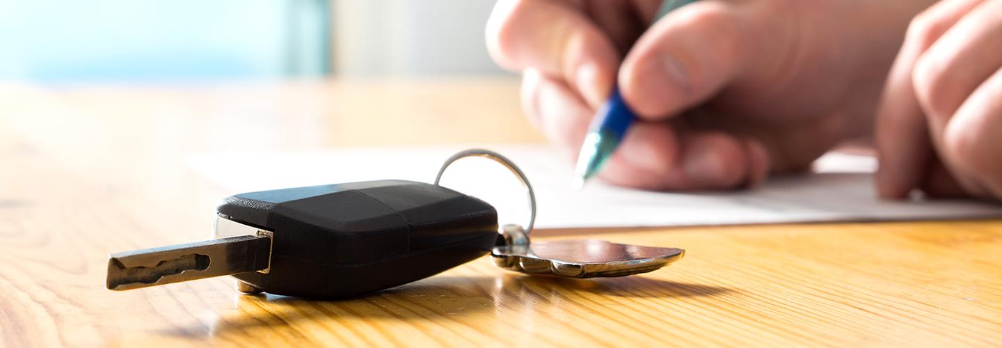 Close up of Chevy keys available at Byers Chevrolet