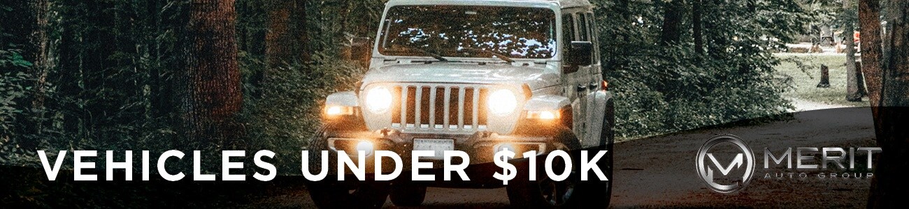 Vehicles Under $10k