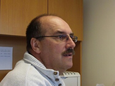 Staff member Gary Herzog from 6a4cd48410bb