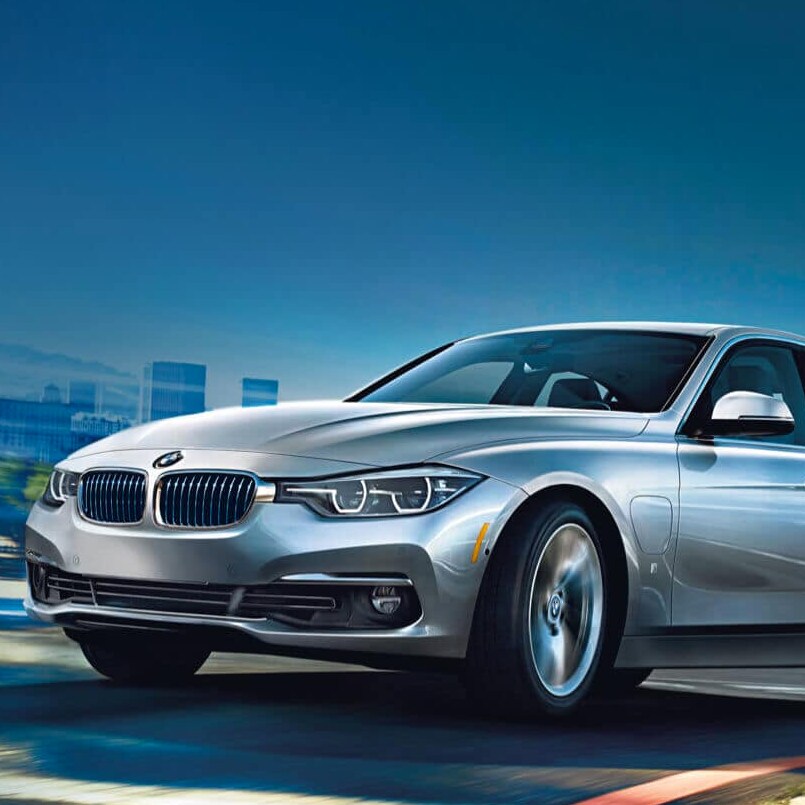 BMW 3 Series sedan silver exterior