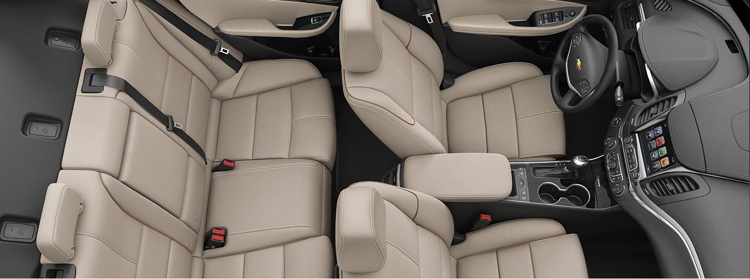 2017 Chevrolet Impala seats