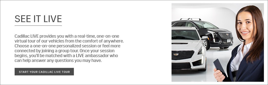 Start your Cadillac live tour