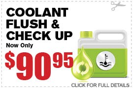 Coolant Flush & Check Up