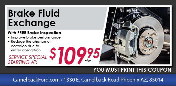Brake Fluid Flush Service Coupon, Phoenix Automotive Service Brake Fluid Flush Service Coupon, Phoenix Automotive Service Special