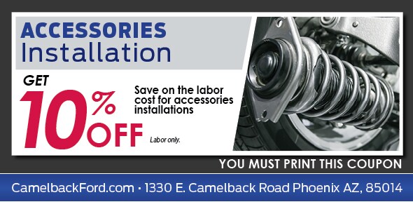 Accessories Installation Service Coupon, Phoenix Automotive Service Accessories Installation Service Coupon, Phoenix Automotive Service Special