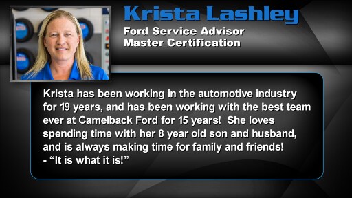 Krista Lashley - Service Advisor