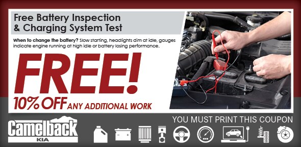 Battery Test, Phoenix, AZ Automotive Service Special Battery Test, Phoenix, AZ Automotive Service Special Special
