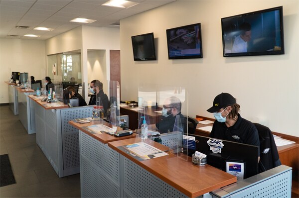 Service Drive at Camelback Subaru