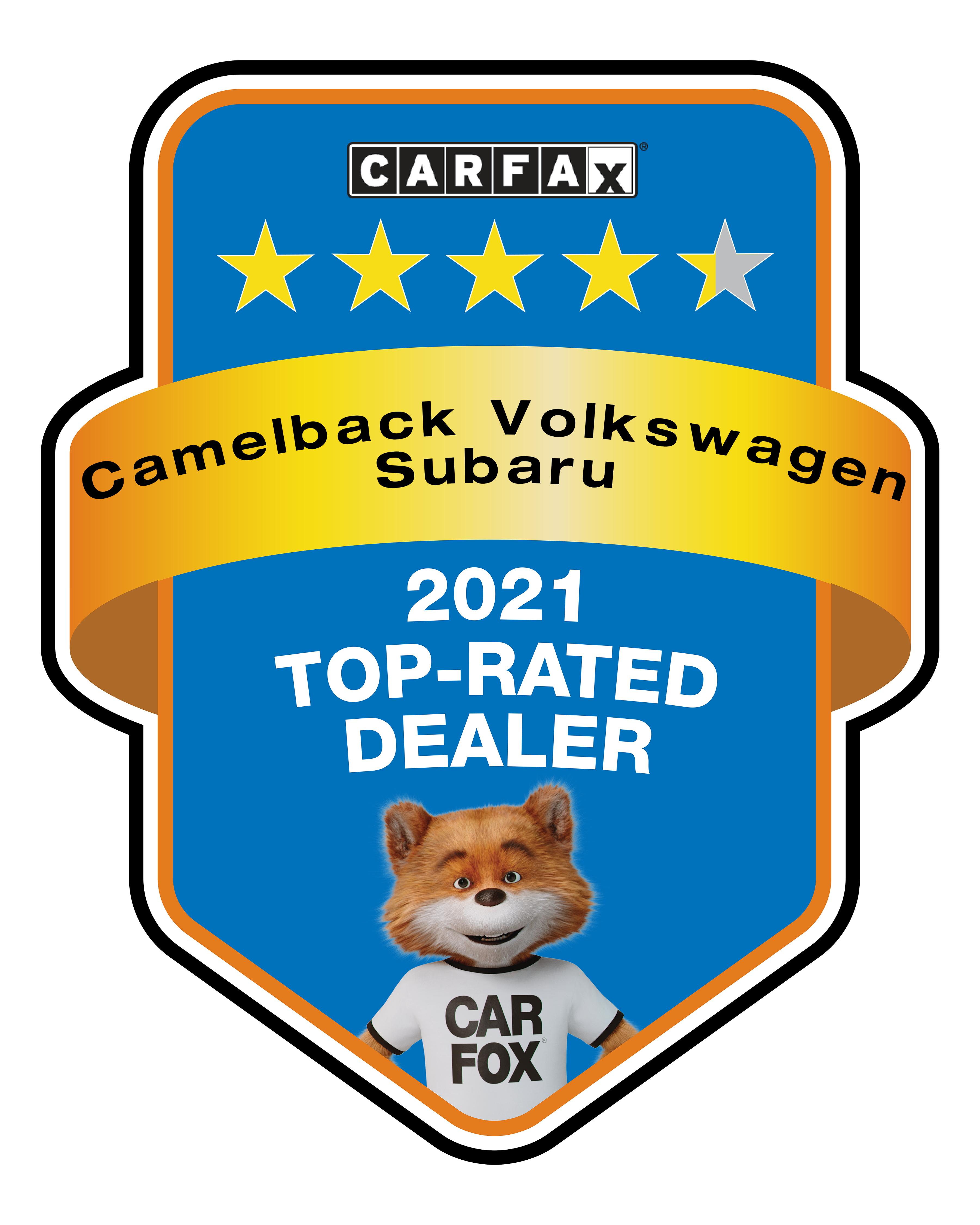 CarFax Top Rated Subaru Dealership