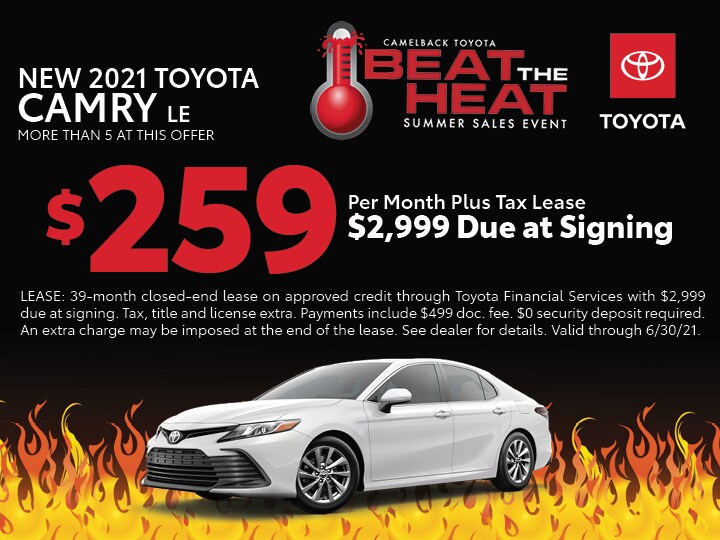Camelback Toyota June Specials Camelback Toyota June Specials