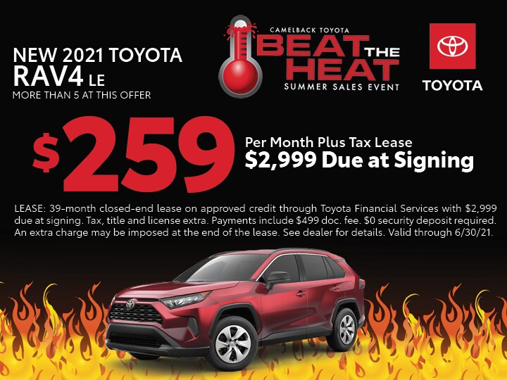 Camelback Toyota June Specials Camelback Toyota June Specials