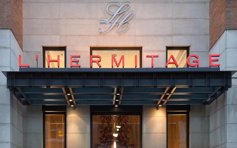 L'Hermitage Hotel Lexus Hotel