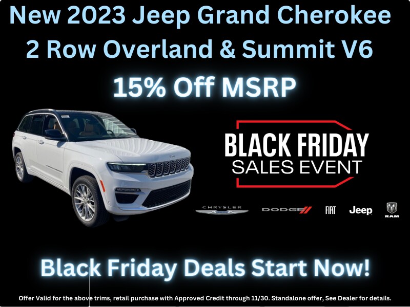 Incredible Black Friday Specials Vestal Chrysler Dodge Jeep Ram