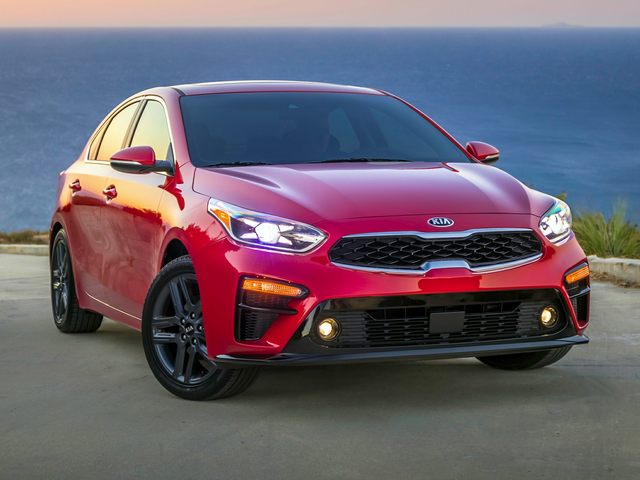 New Kia Forte Parked in Massachusetts