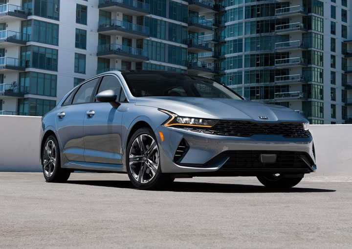2021 Kia K5 Passenger Side