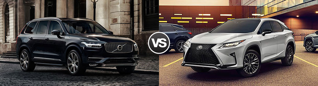 2016 Volvo XC90 vs Lexus RX 350