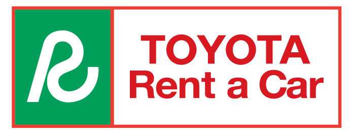 Toyota car rental clickable button image