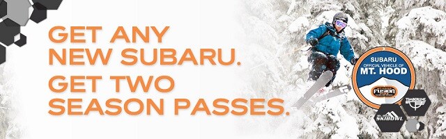 Get Any New Subaru. Get Two Season Passes.