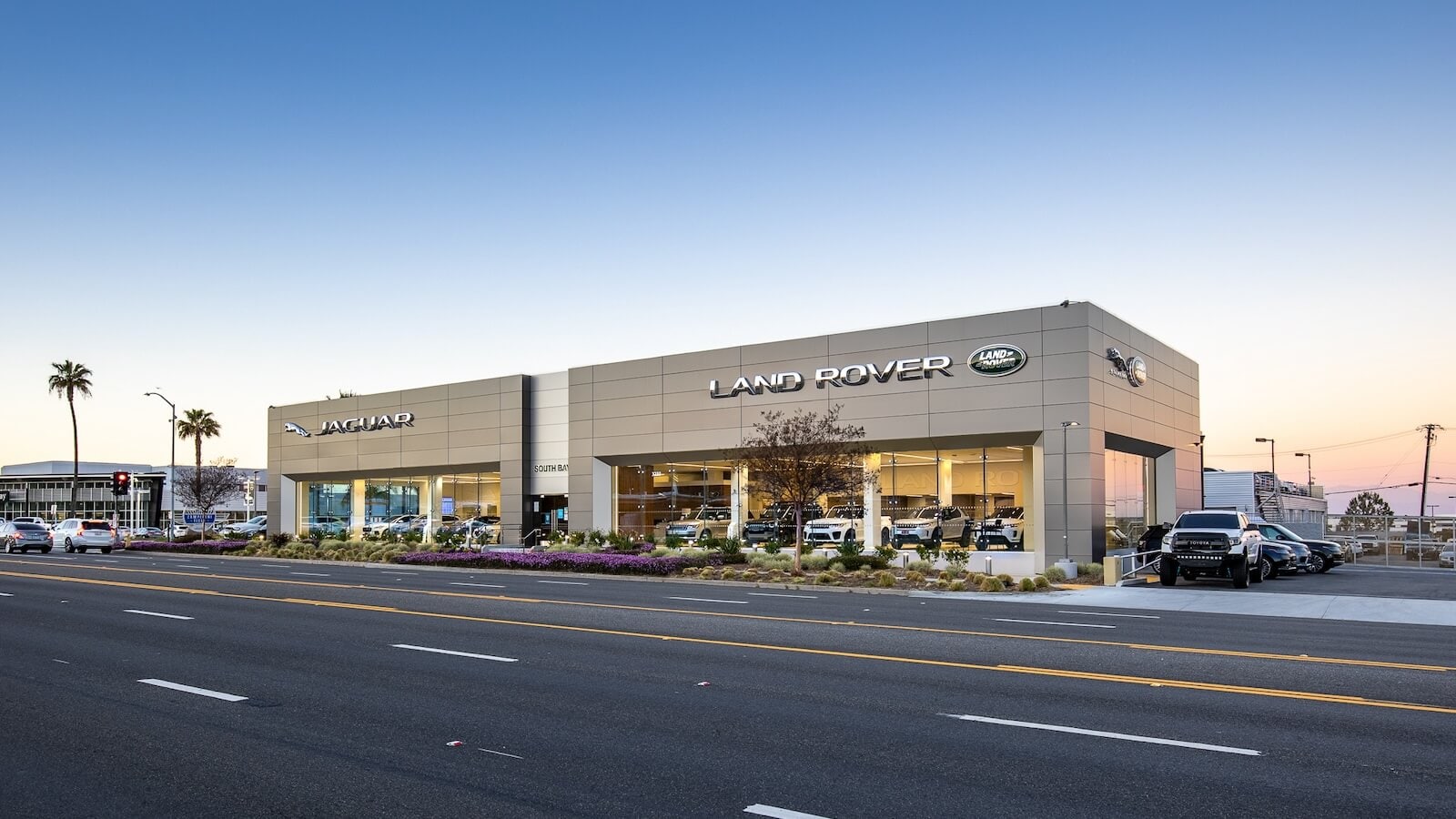 Exterior view of Land Rover South Bay